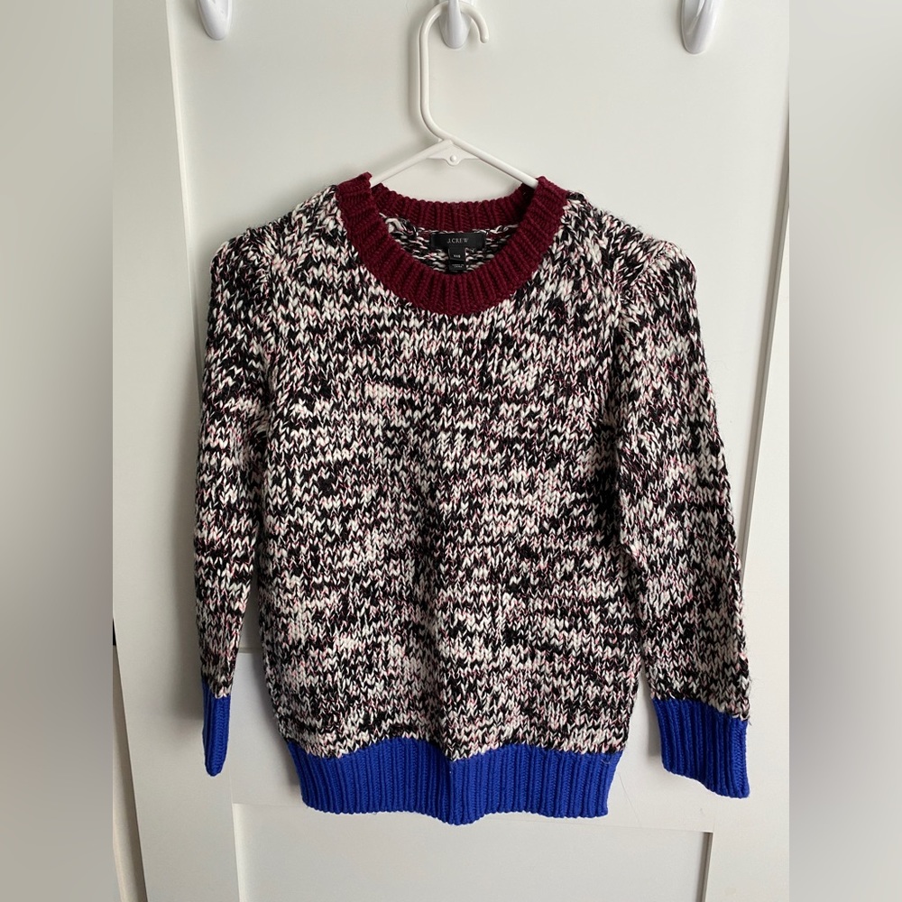 J. Crew Women’s Multi-Color Sweater in Size XXS